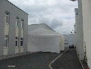 Traversenüberdachung 8x9m
